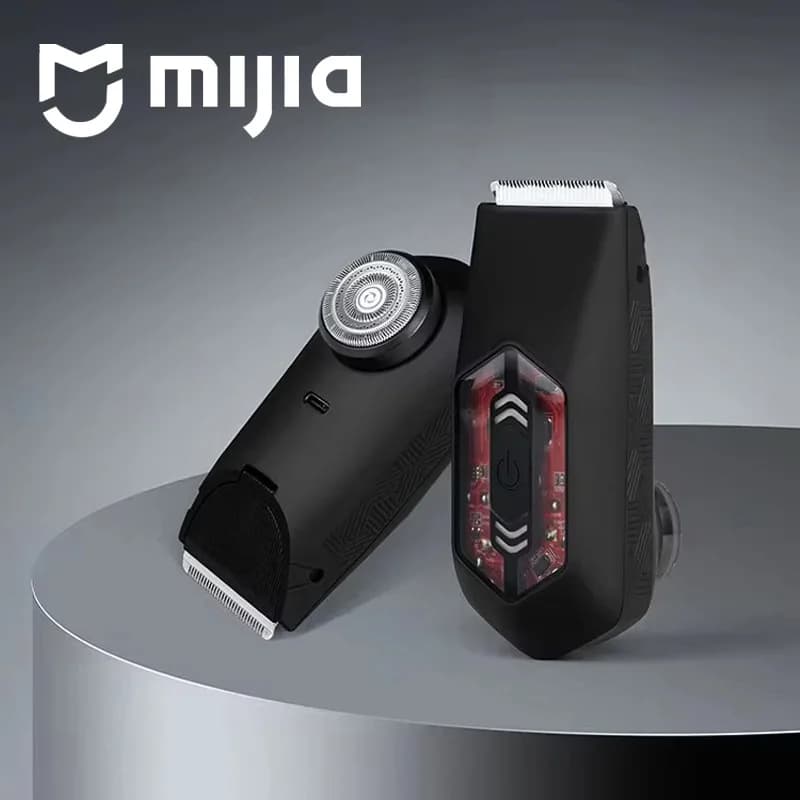 NEW Mijia Portable Mini Light Waterproof Electric Zao Shaver USB Rechargeable Wet Dry Painless Face Beard