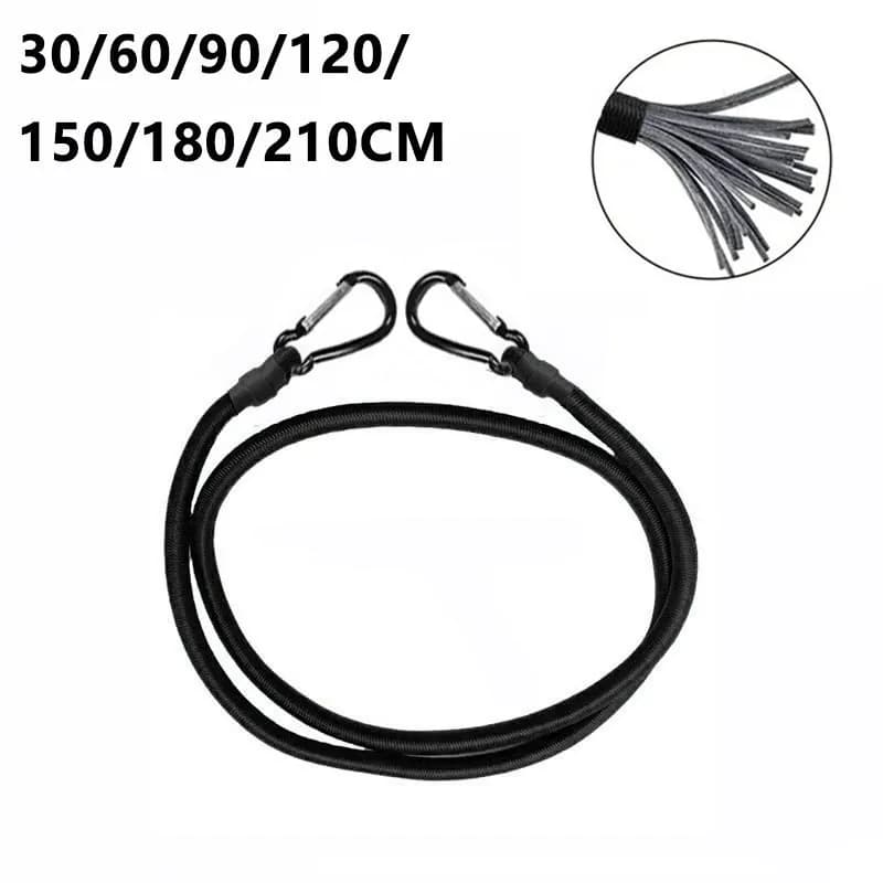 Corda elastica telescopica da 30-210 cm Gancio leggero Corda elastica per bagagli da viaggio Corda per legare Bagagli Imballaggio Cinghia per portapacchi