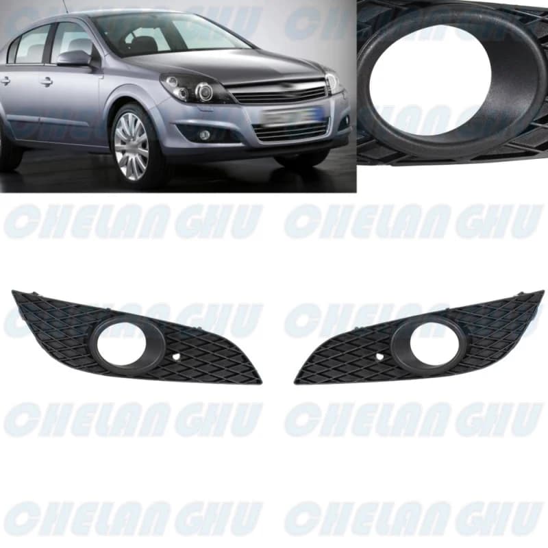 Per OPEL ASTRA HATCHBACK / ESTATE 2007 2008 2009 1 Coppia Fendinebbia Anteriore Lampada Griglia di Copertura accessori Auto 1400410 1400409
