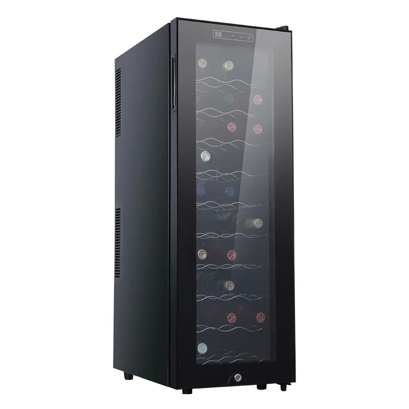 Hot Sale Household Appliance Electric Semiconductor Refrigerator Glass Constant Temperature Wine Cellar Fridge Outdoor RV Use