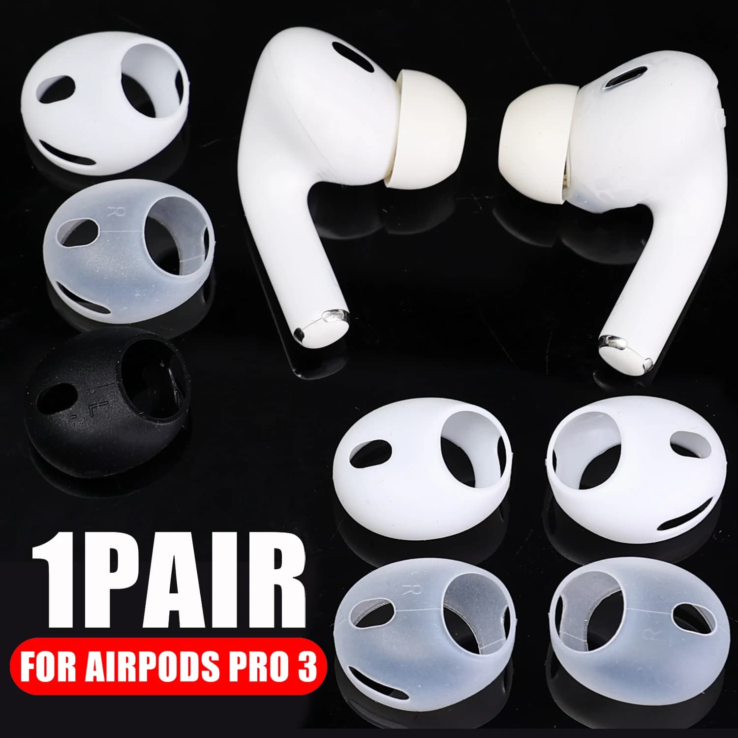 Silicone earphones for AirPods Pro 3 Non-slip earphones Headsets detachable earplugs Air Pods Pro3