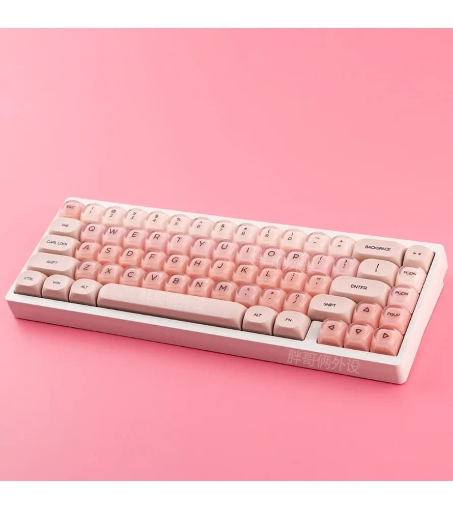 Small full set of boxes suitable for a variety of mechanical keyboards liquid foundation keycaps semi-permeable matte PBT