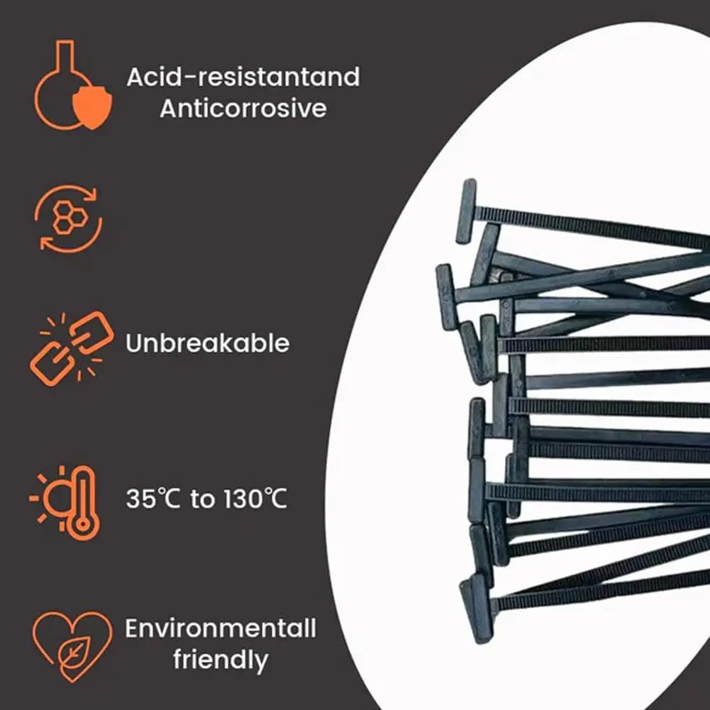 Fascette con cerniera autobloccanti per carichi pesanti Fascette per cavi universali in nylon Cerniere resistenti ai raggi UV per il fissaggio automatico automobilistico quotidiano