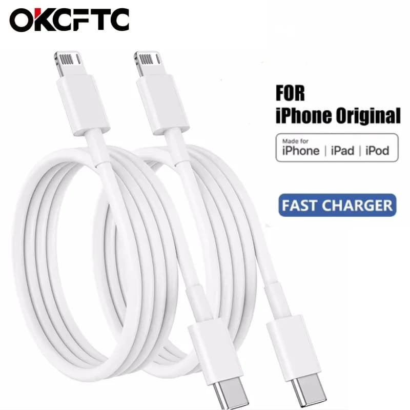 Quick charging cable from type C to Lightning from 20 W, suitable for iPhone 14 13 12 11 Pro Max XS Max XR 6 7 8