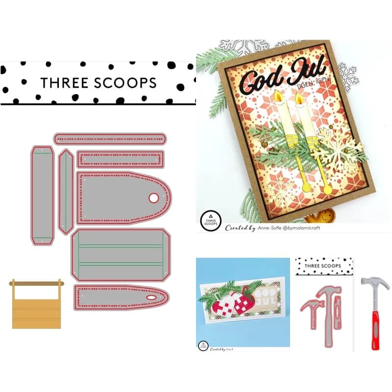 Stampo per fustelle in metallo 3D per scatole in legno, strisce di metallo, fogli di carta per scrapbooking, lama per coltello da artigianato