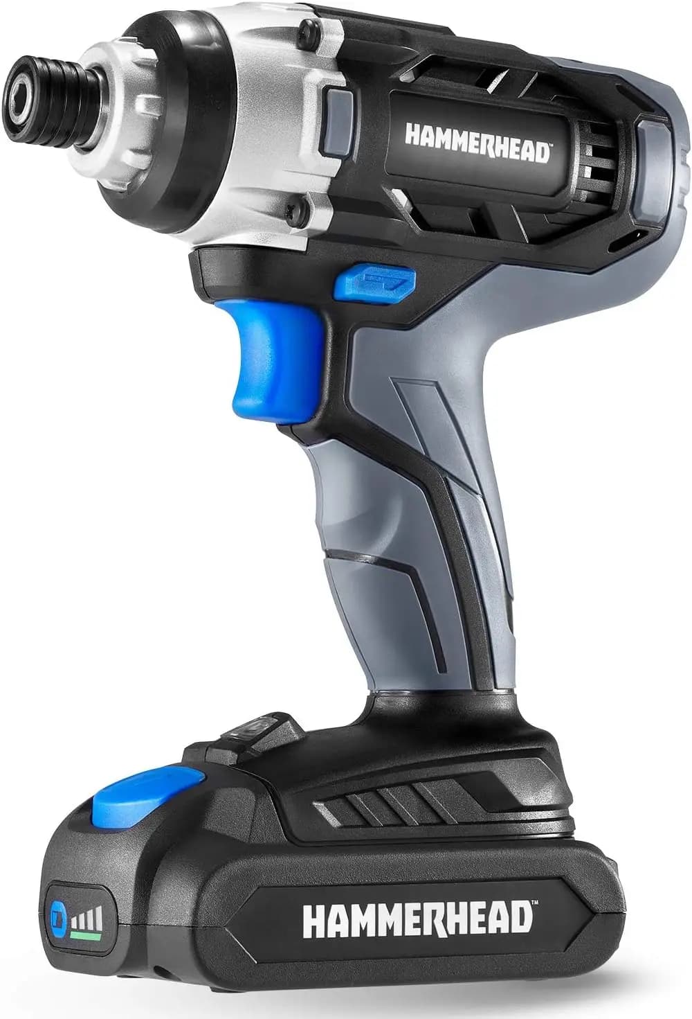 20V Wireless Impulse Screwdriver Kit with 1/4 Dust Attachment, 1.5Ah Battery and Charger - Powerful Fai-da- Project Tool ♪