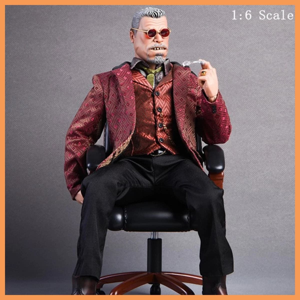 In Magazzino JOA-001 1/6 Bilancia Classica Ufficio Boss Sedia Girevole Figura Scena Accessori Modello per 18-35 CM Action Figure Corpo