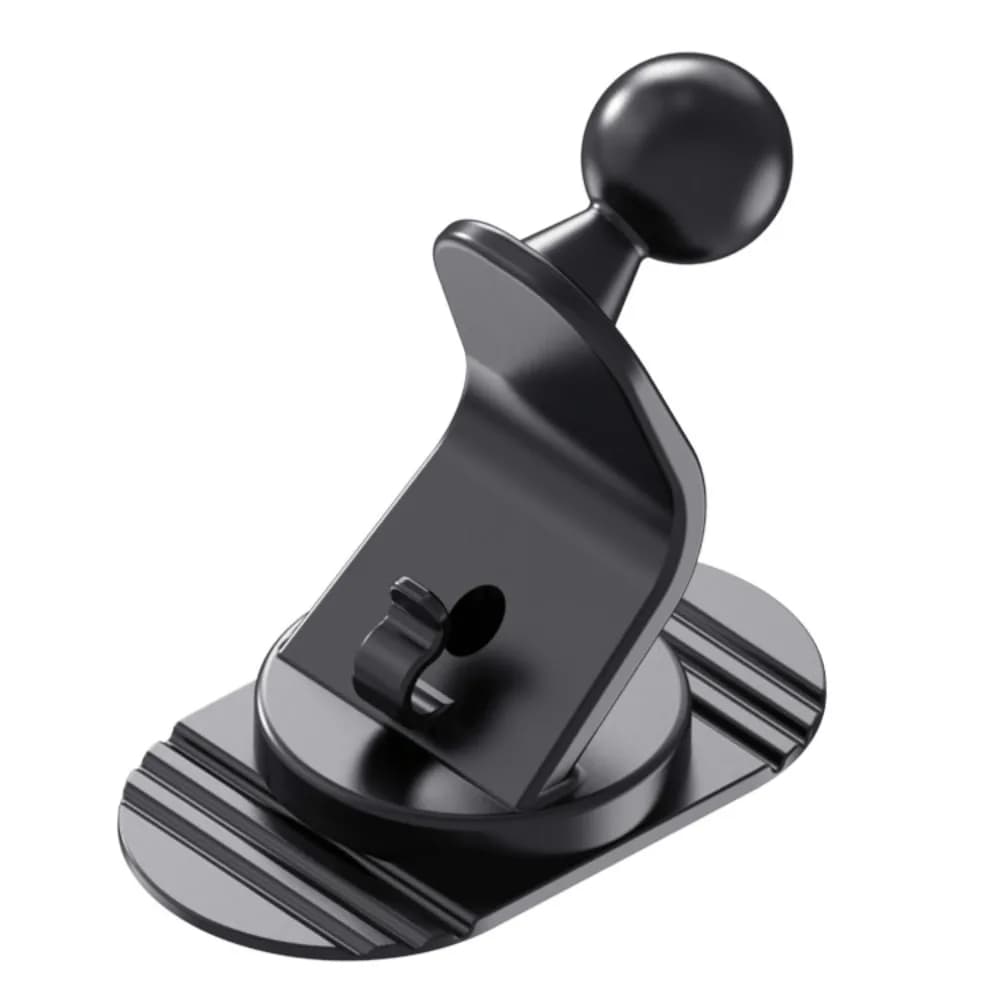 Base adesiva Supporto per telefono per auto Girevole a 360 gradi Supporto per telefono cellulare con tenuta sicura Supporto per cellulare per auto con testa a sfera da 17 mm