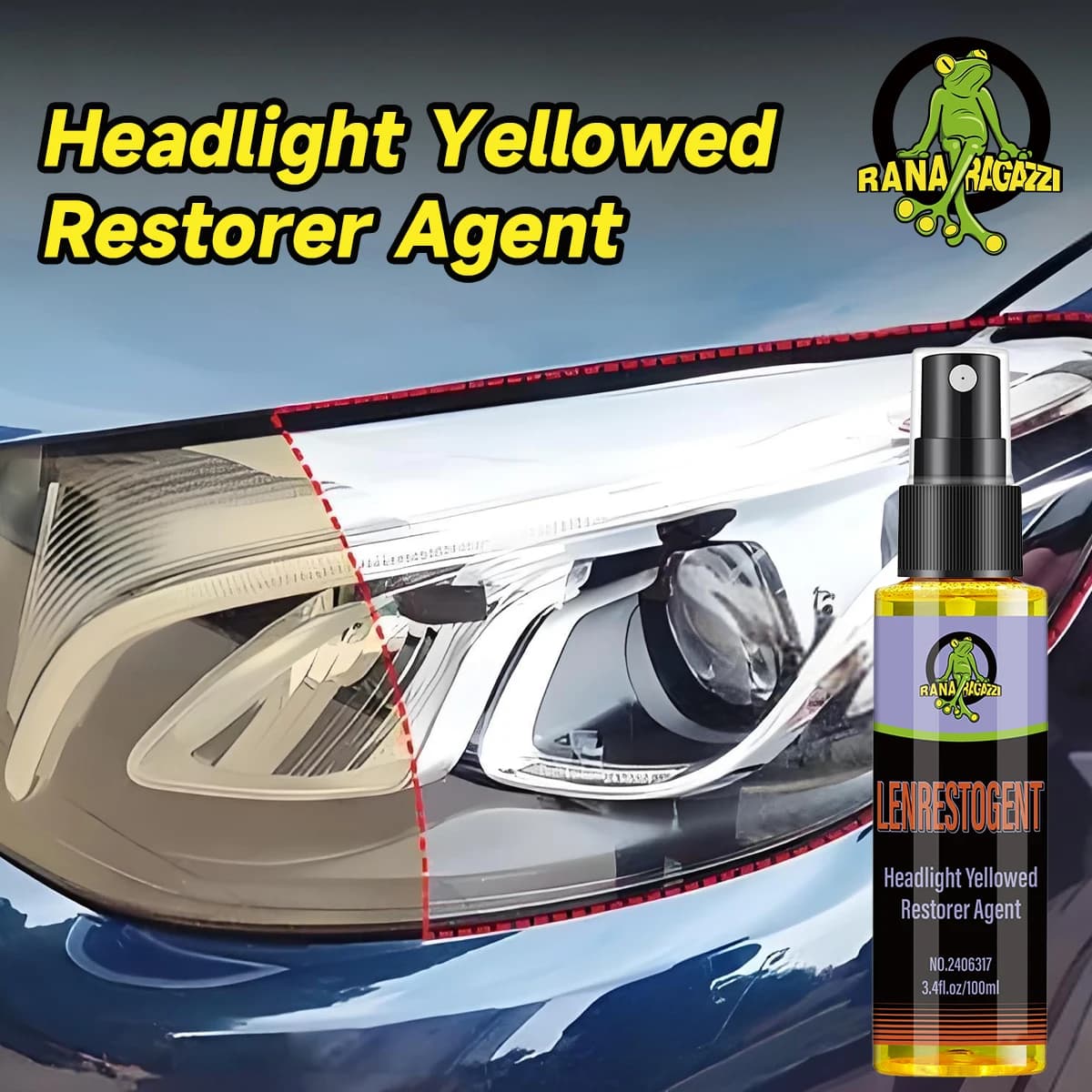 Car Headlight Restoration Polishing Kits Headlamp Scratch Remover Repair Cleaning Paste Remove Oxidation Auto Accessories