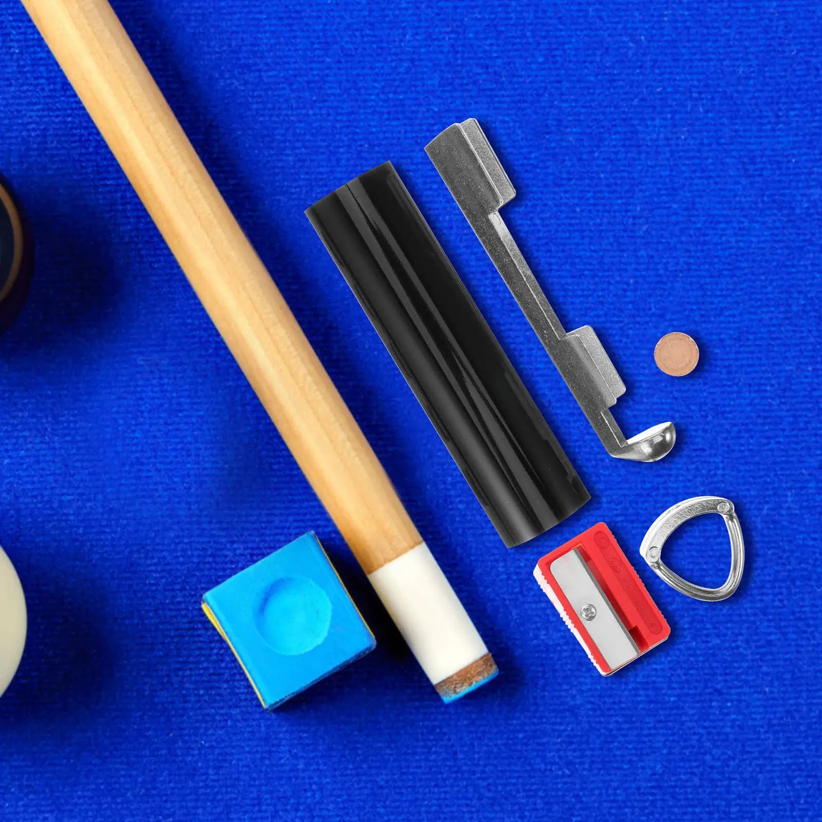 1Set Pool Cue Maintenance Kit For Cue Tip Repair Pool Player Complete Beginners Professionals Extend Lifespan