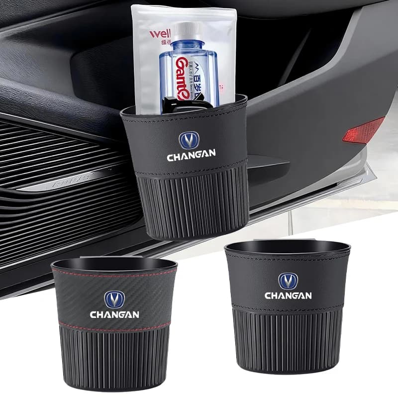 Multi-functional Car Hanging Trash Can Water Cup Holder Interior For Changan CS75 CS35 CS15 CS95 RAETON CX70 CS55 EADO CX20