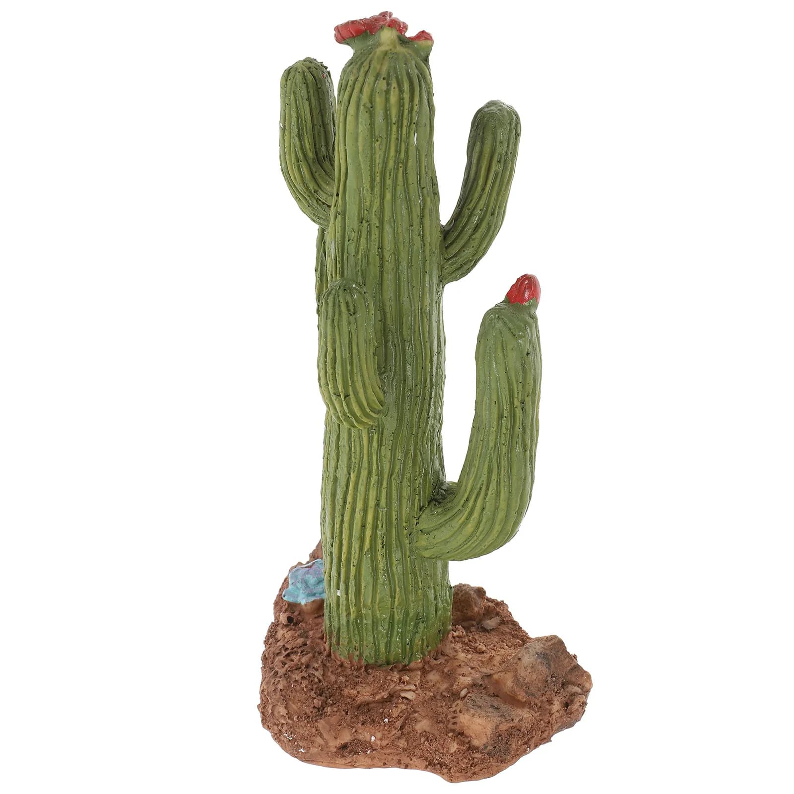 Fake Cactus Plants for Reptile Terrarium Desert Habitat Decoration Artificial Plants for Turtle Leopard Gecko Lizard Chameleon