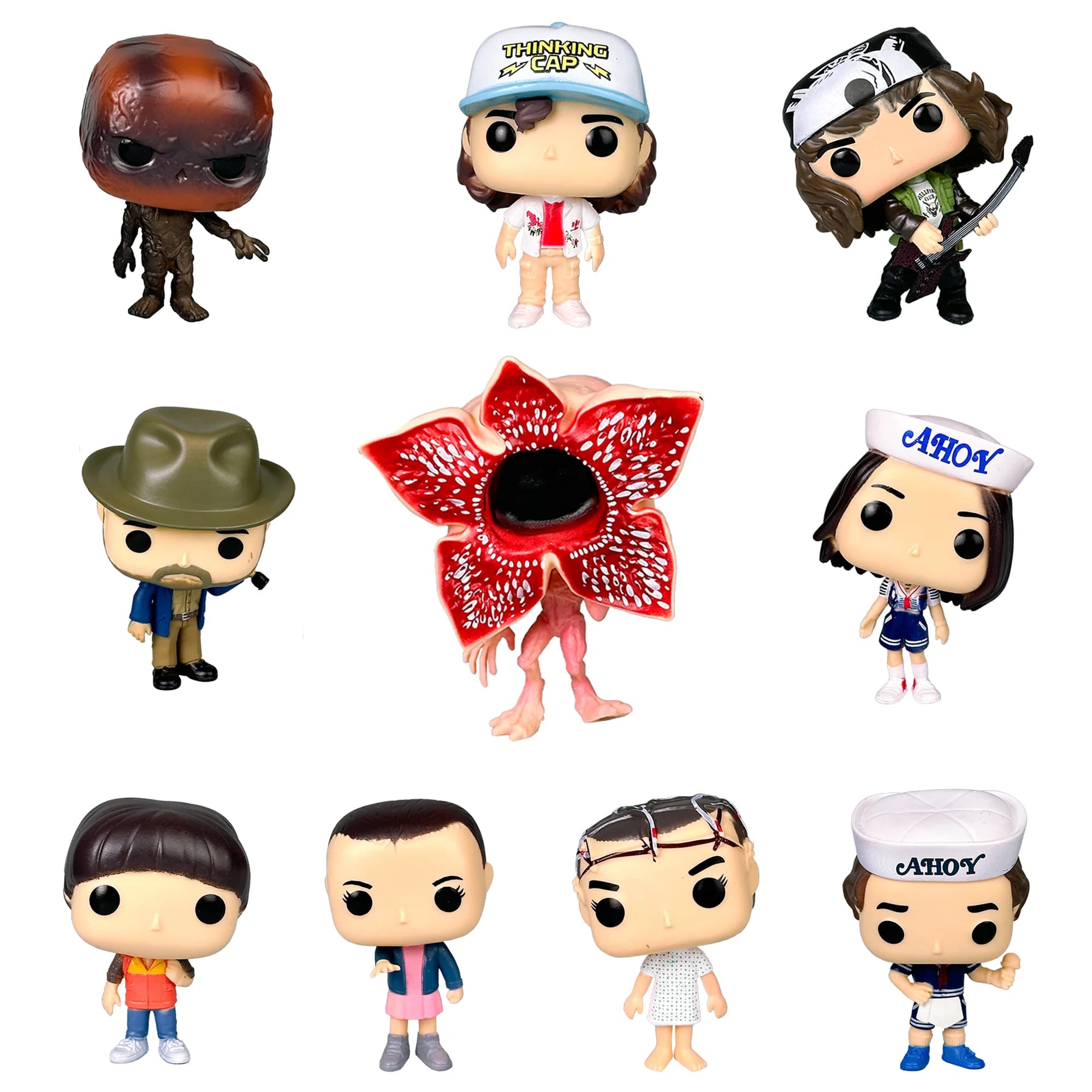 Collezione di Statuette di Stranger Things 2026 - Modelli in Vinile dei Personaggi Eleven/Max/Steve/Ahoy (10cm) | Giocattoli da Collezione