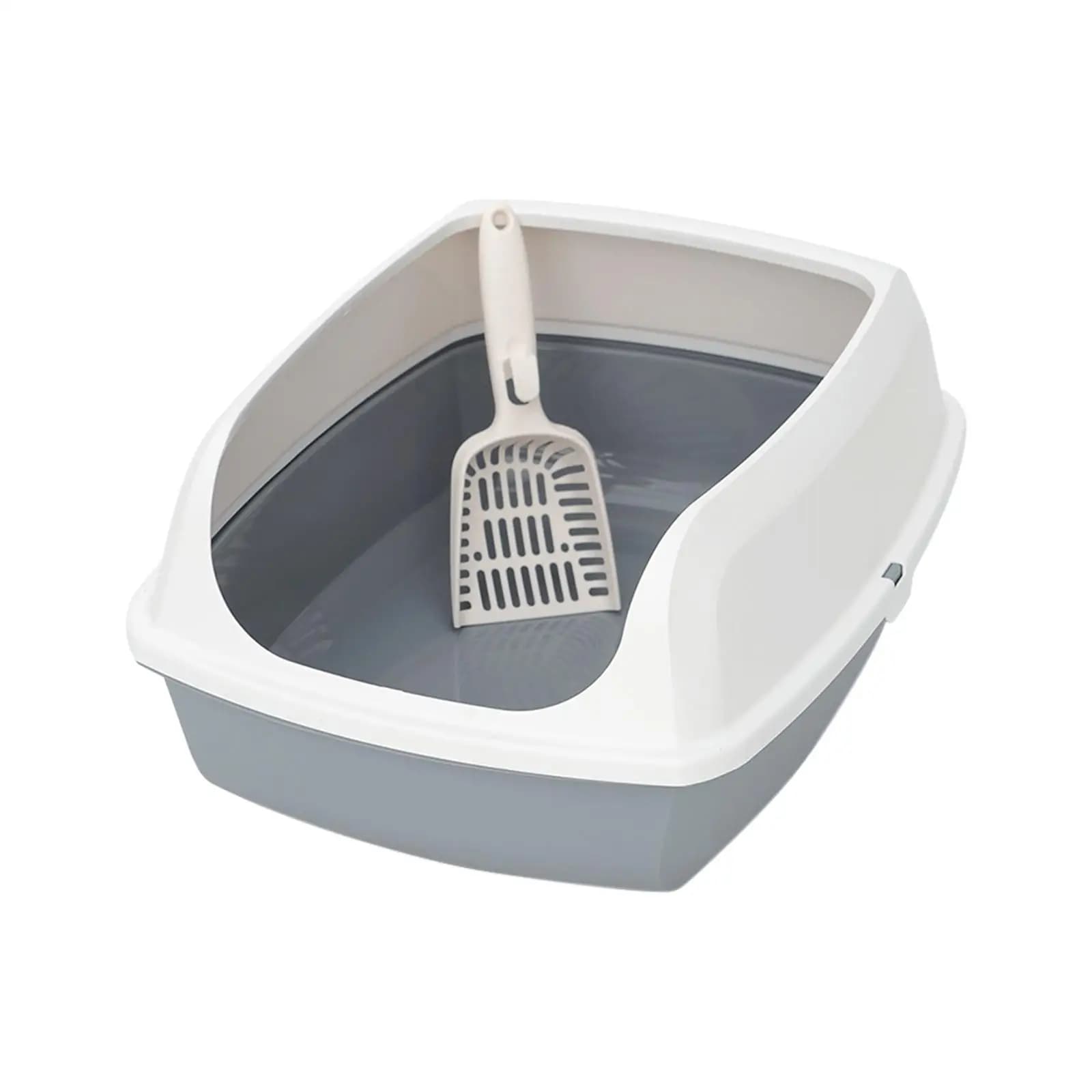 Open Top Pet Litter Tray Potty Toilet Bedpan Cat for Small Animals Kitten Kennel
