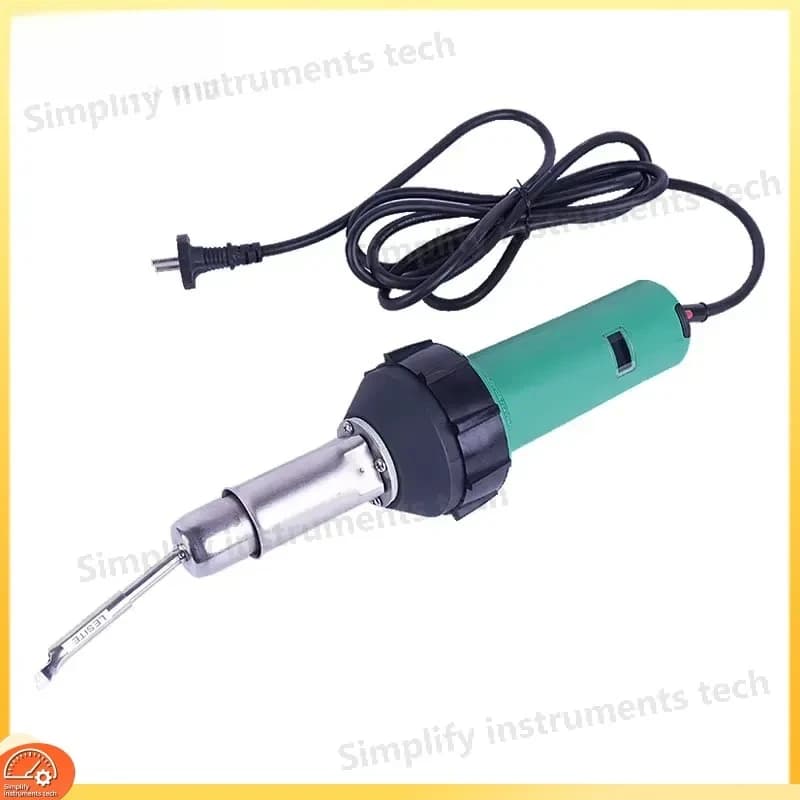 1600W Industrial Plastic Welder 230V Hot Air Gun Handheld PVC Vinyl Welding Heat Gun for Repair Floor Membrane