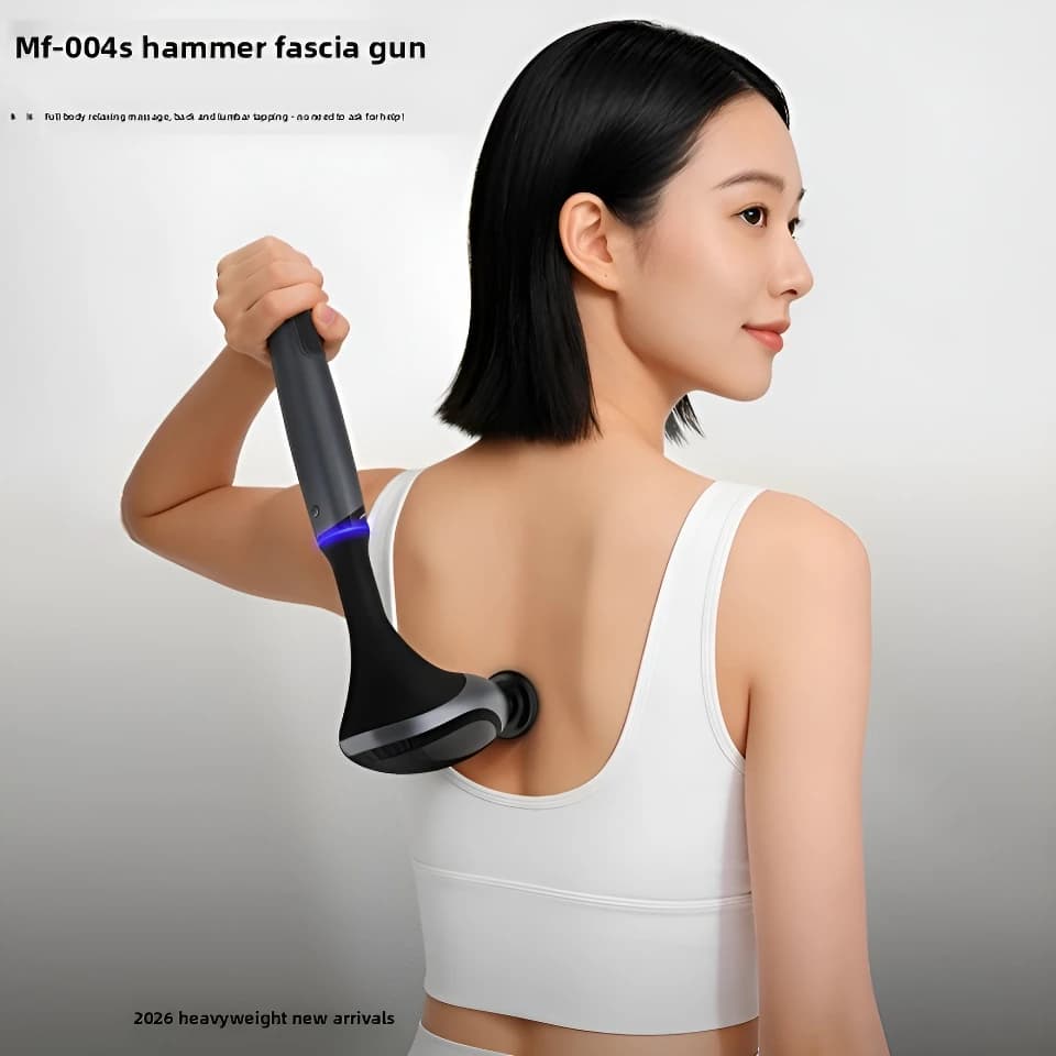 Professional Percussion Massage Gun, 7 Shape Electric Fitness Equipment, Quiet, Ideal Gift
