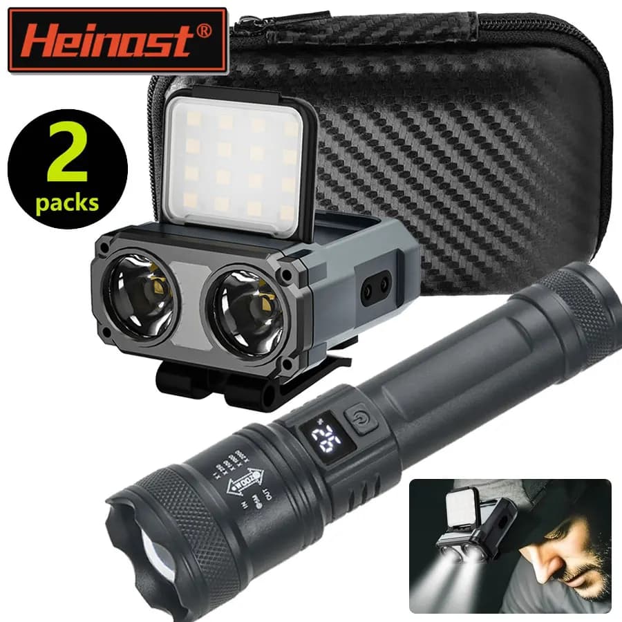 Mini Ultra Bright Rechargeable Front Lamp / Portable LED Headlight with Waterproof Hat Sensor for Outdoor Fishing Field