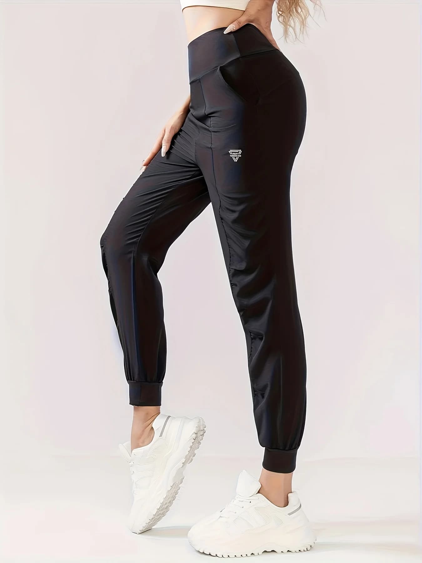 Spring Women's Fitness Casual Single Pants Breathable Quick Dry High Waist Jogger Leggings For Yoga Workout