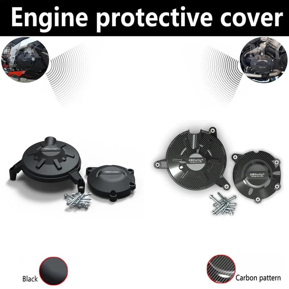 Set di Protezione per Coperchio Frizione e Motore GB Racing per Aprilia RSV4 TUONO V4 2021-2025, Accessori per Moto