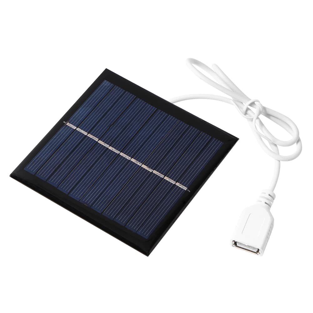 1W 5.5V USB Mini Solar Panel DIY Solar System for Phone Fan Battery Cell Charger