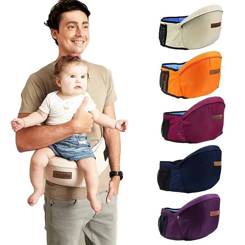Marsupio Leggero per Neonati con Cinghie Imbottite per il Massimo Comfort Durante Tutto il Giorno