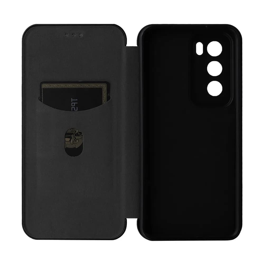 Per OPPO Reno 12 5G di Lusso di Vibrazione Della Pelle In Fibra di Carbonio Adsorbimento Magnetico Custodia protettiva Per OPPO Reno 12 Pro 5G Reno12 Borse Del Telefono