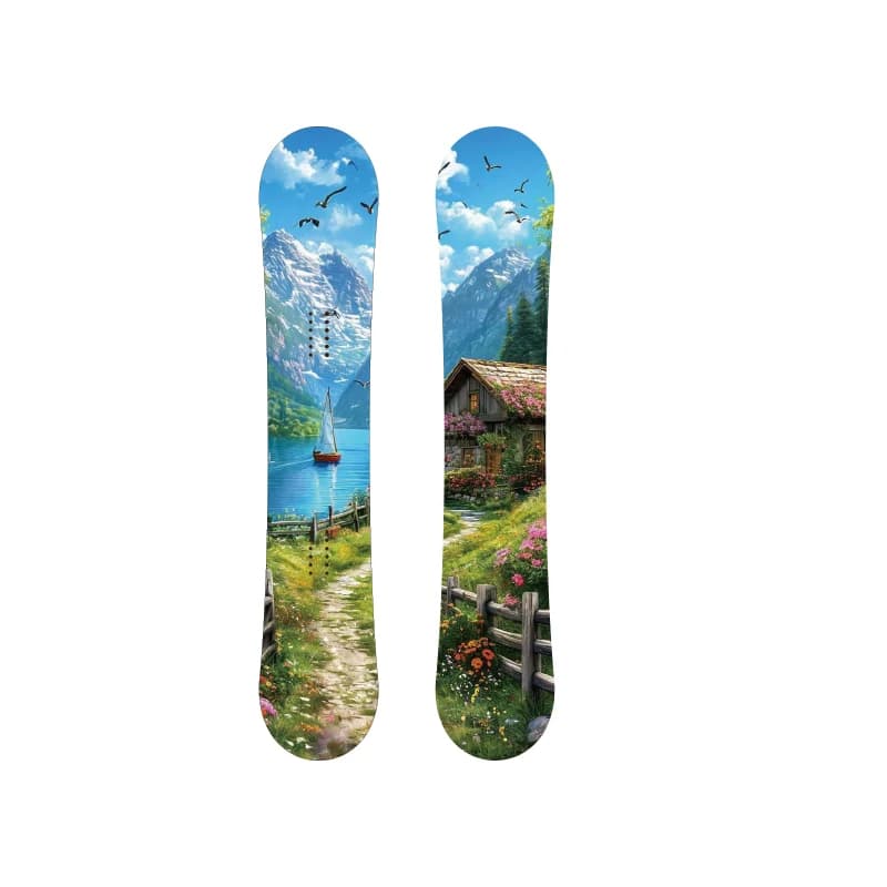 Wholesale All-Mountain Sports Snowboard Set Wooden Board with Sintered Extruded Base Binding for Winter