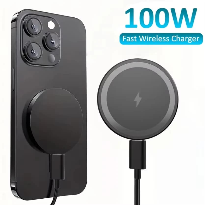 15W Magnetic Wireless Charger Phone Pad For Magsafe iPhone 17 16 15 14 13 12 Pro Max Airpods 4 Pro Magnet Fast Charging Station