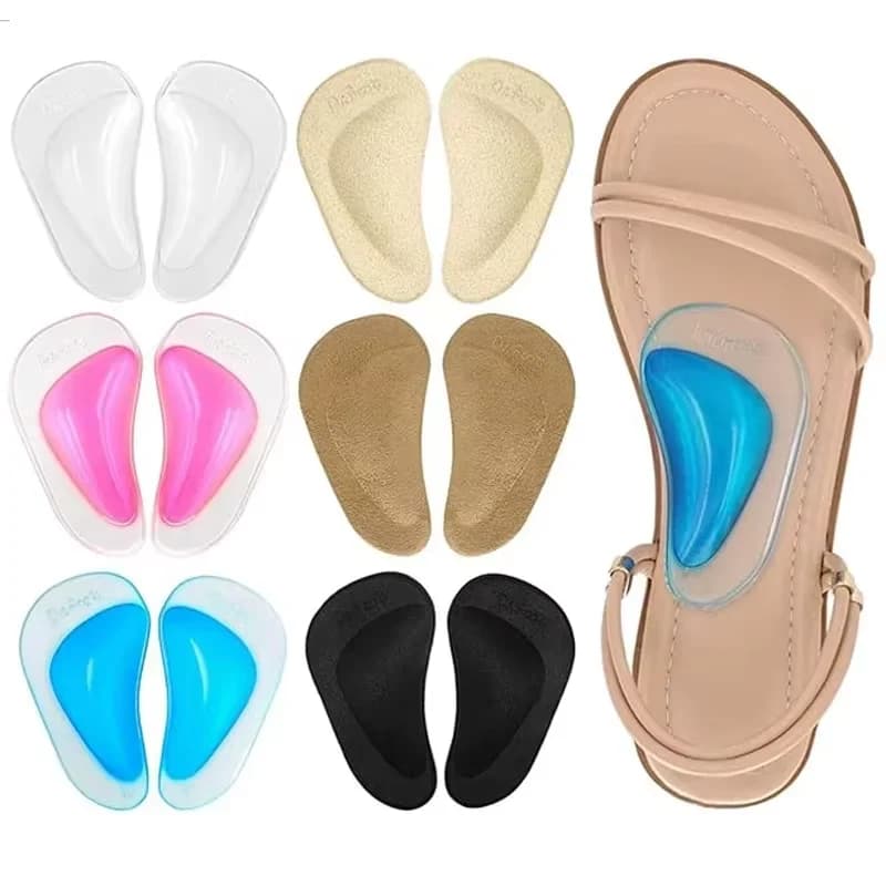Kids Orthotic Insole Arch Support Silicone Children Insole Flat Foot Flatfoot Corrector Shoe Cushion Insert Gel orthopedic pad