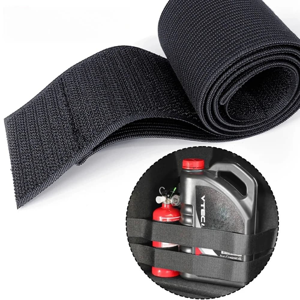 1PC Trunk Velcro Strap Nylon Car Storage Fixed Belt Universal Auto Interior Organizer for Cargo Securing