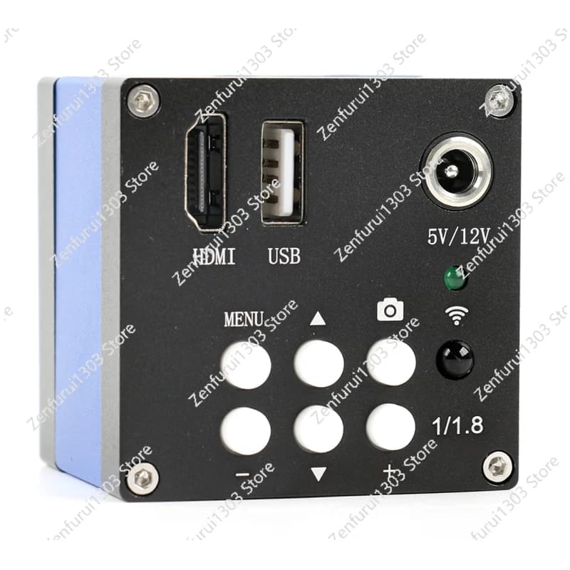 Microscopio Digitale Industriale con Sensore 1/1.8, HDMI 1080P, Telecamera per Saldatura, USB, Attacco C, per Rilevamento in Laboratorio