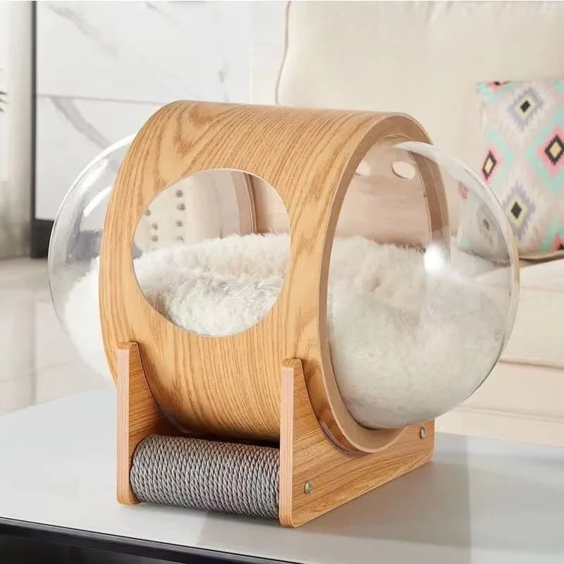 Mobili per animali domestici caldi Casa per gatti di lusso per animali domestici Torre per gatti con raschietto Albero da arrampicata moderno per gattini per gatti