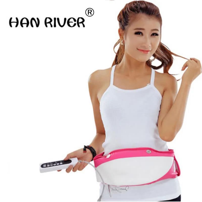 HANRIVER "Full multifunctional power plate fat burning belt slimming vibration lazy waist to lose weight"