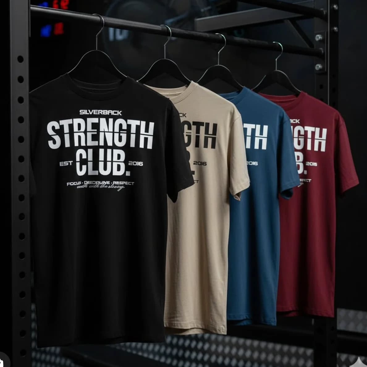 STRENGTH CLUB T-shirt da corsa larghe oversize da uomo Palestra Fitness Sport T-shirt a mezza manica Allenamento Bodybuilding Abbigliamento Tee