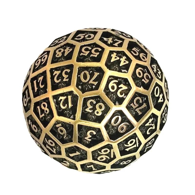 Dadi DND dadi giganti a 100 facce D100 Dungeon TRPG cavo; Gioco da tavolo Dungeons&Dragons COC Running Team