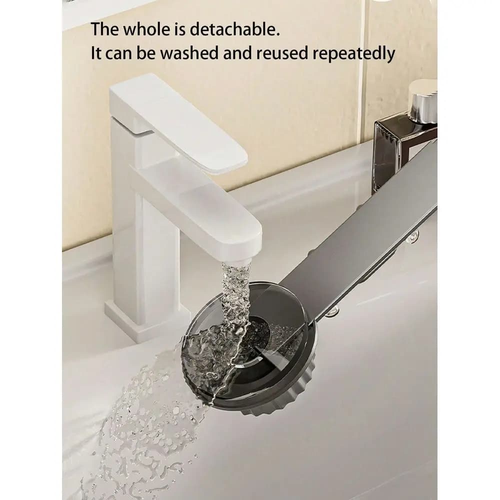 Gancio appendiabiti da parete con ventosa potente, autoadesivo, rimovibile, in plastica e metallo, adatto per bagno e altri ambienti.