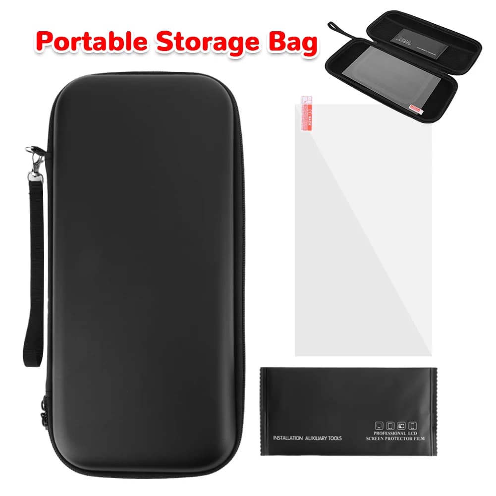 Custodia Portatile in PU/EVA per Switch 2, Borsa Protettiva da Viaggio per Console di Gioco e Accessori