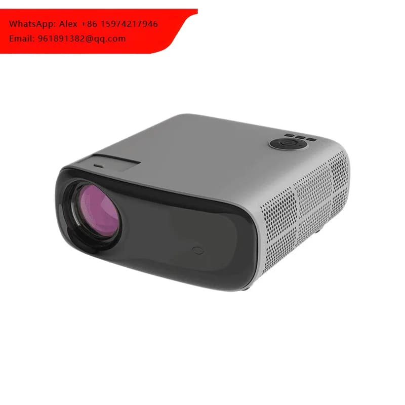 Nuovo Proiettore con Auto Focus e Auto Screen Entry per Ufficio, Riunioni, Casa, Commercio all'Ingrosso, Android Smart 1080P 1000ANSI CRT