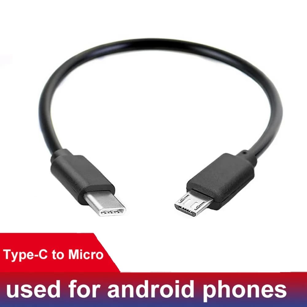 Tipo C USB-C a Micro USB Maschio Sincronizzazione Carica OTG CARICATORE Cavo Adattatore Per Il Telefono Huawei Samsung Cavo Usbc