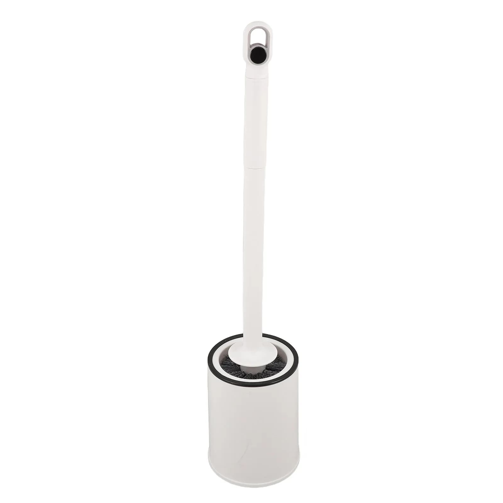 Set Carrying Plastic WC stand with Long Sleeve, WC Deep Cleaning Brush with Elegant Compact Cover