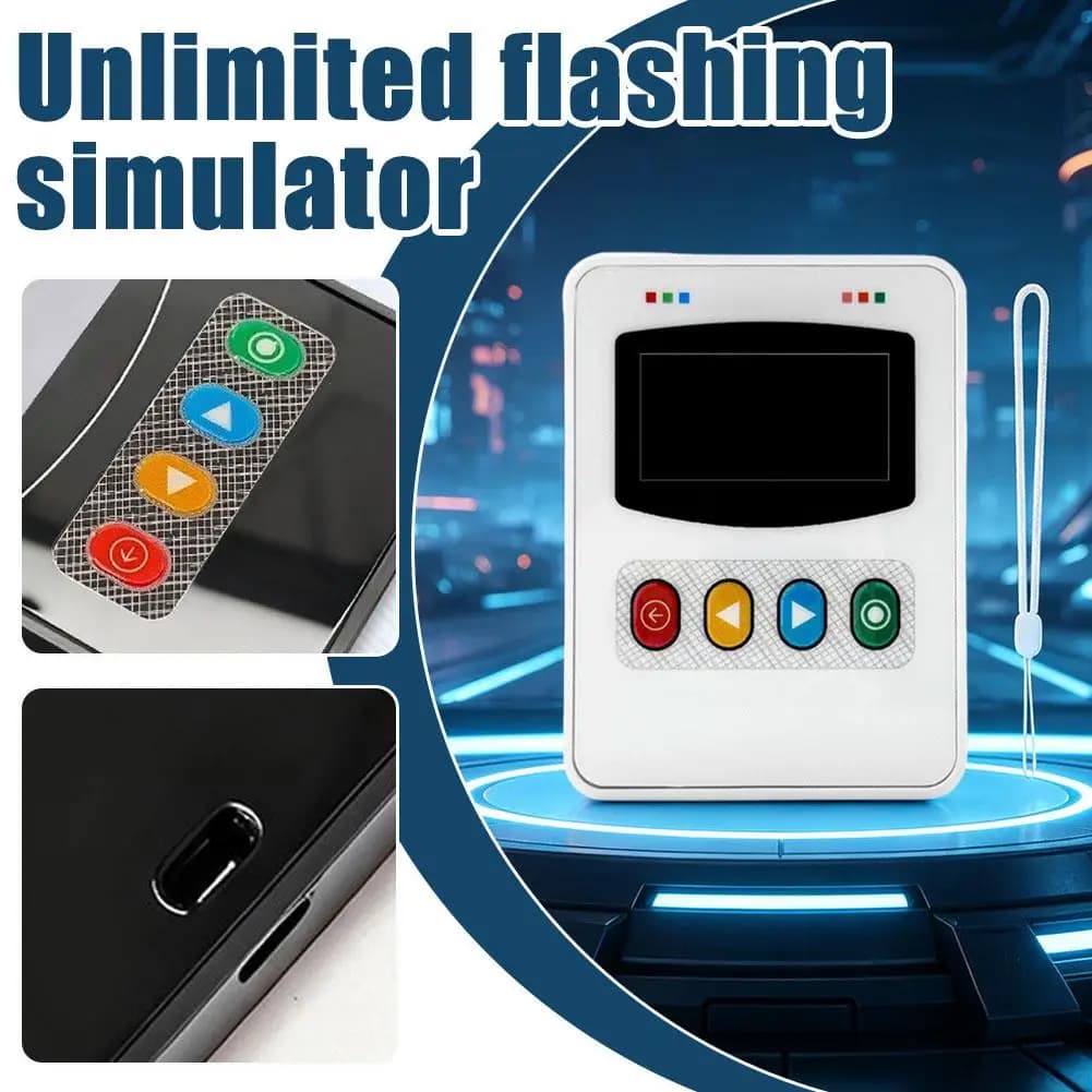 2026 Amiibo NFC Emulator With OLED Screen Bluetooth 950+ Preloaded No Ban For Nintendo Switch Animal Crossing Card