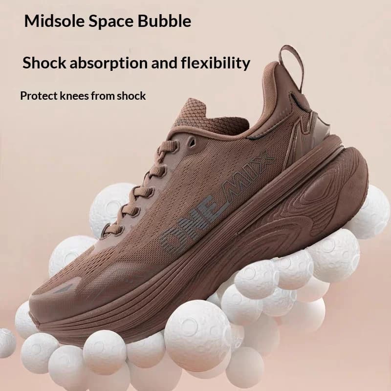 ONEMIX Scarpe sportive professionali da donna per jogging lento, assorbimento degli urti, scarpe sportive leggere, antiscivolo e resistenti all'usura
