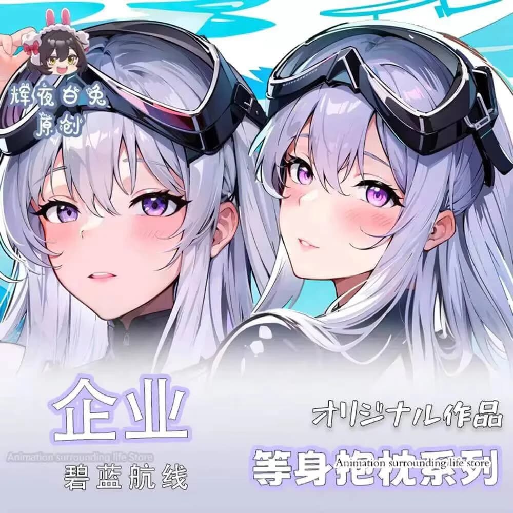 Gioco USS Enterprise Azur Lane Diving Suit Series Cosplay Dakimakura che abbraccia la federa per cuscino a doppia faccia regalo