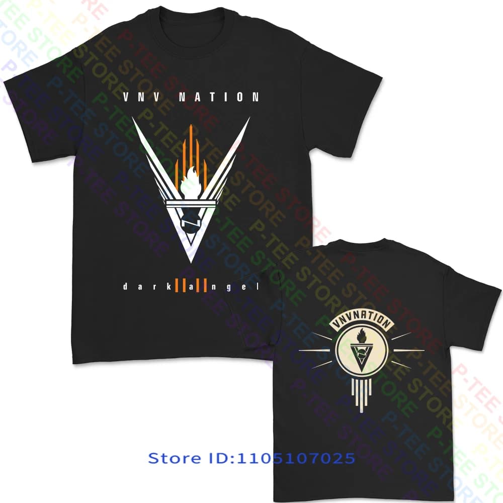 Nuova maglietta con logo VNV Nation da uomo S 235XL T 6D160
