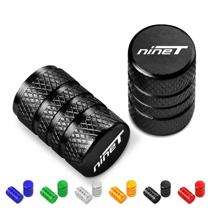 2 Pezzi Accessori Moto per BMW R NINET NINE T 2014-2024, Tappi Universali per Valvole Pneumatici in Alluminio CNC