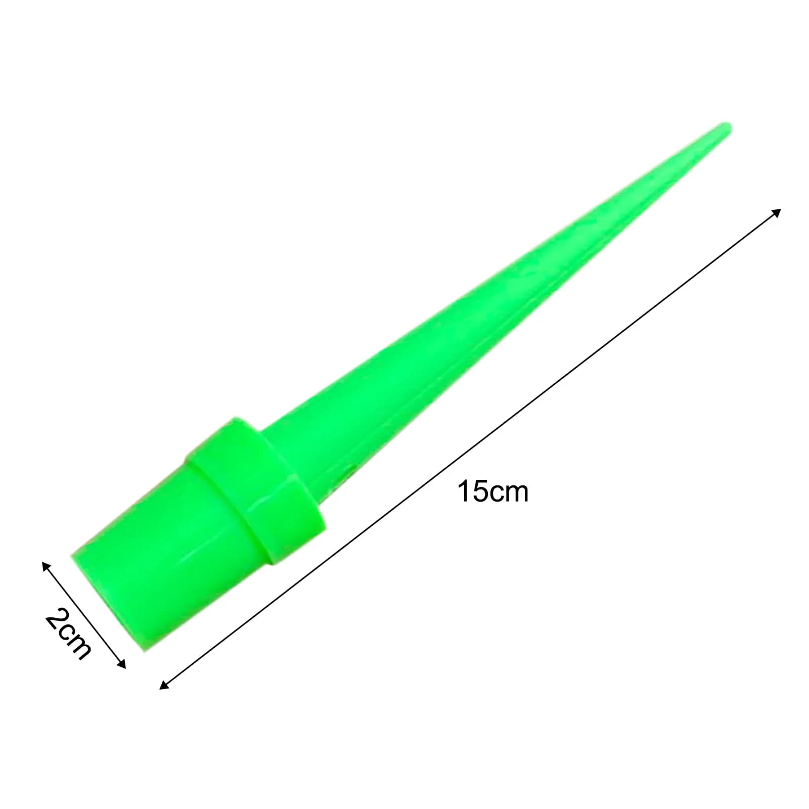 15 Pack Plant Watering Spikes for Use with Common Bottles Diameter Range 20.5-28mm Supporting Long-Term Hydration