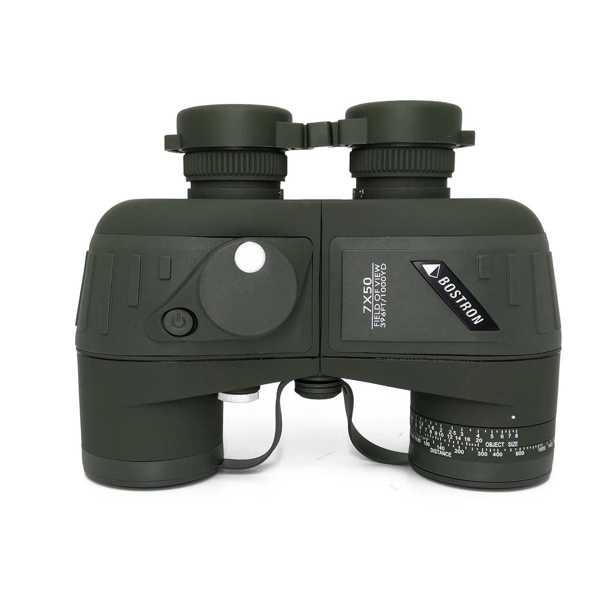 Binocolo Telescopico 10x50 ad Alta Potenza con Visione Notturna e LED per Misurazione Distanze, Modello 2026