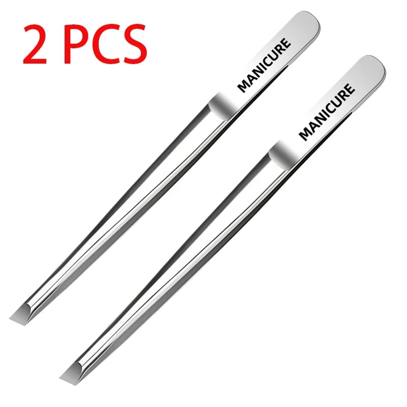 2 pcs Stainless Steel Adjustable Single Eye Eyebrow Eyebrow And Eyelashes Sweezers Hygienic Pine Eyebrow Remover