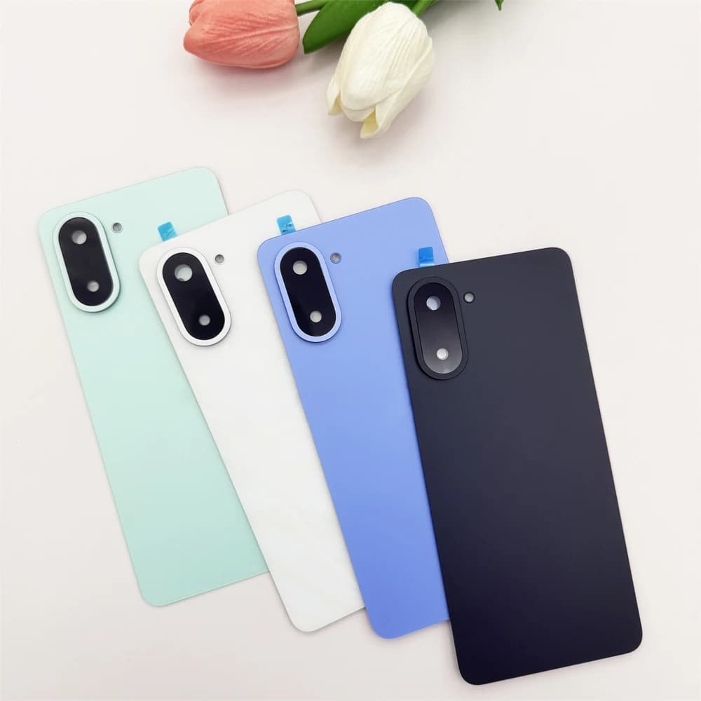 For OnePlus Nord CE5 5G ,CPH2719 Battery Glass Back Cover Rear Door Housing Case Replacement Part With Camera Lens Frame +Glue