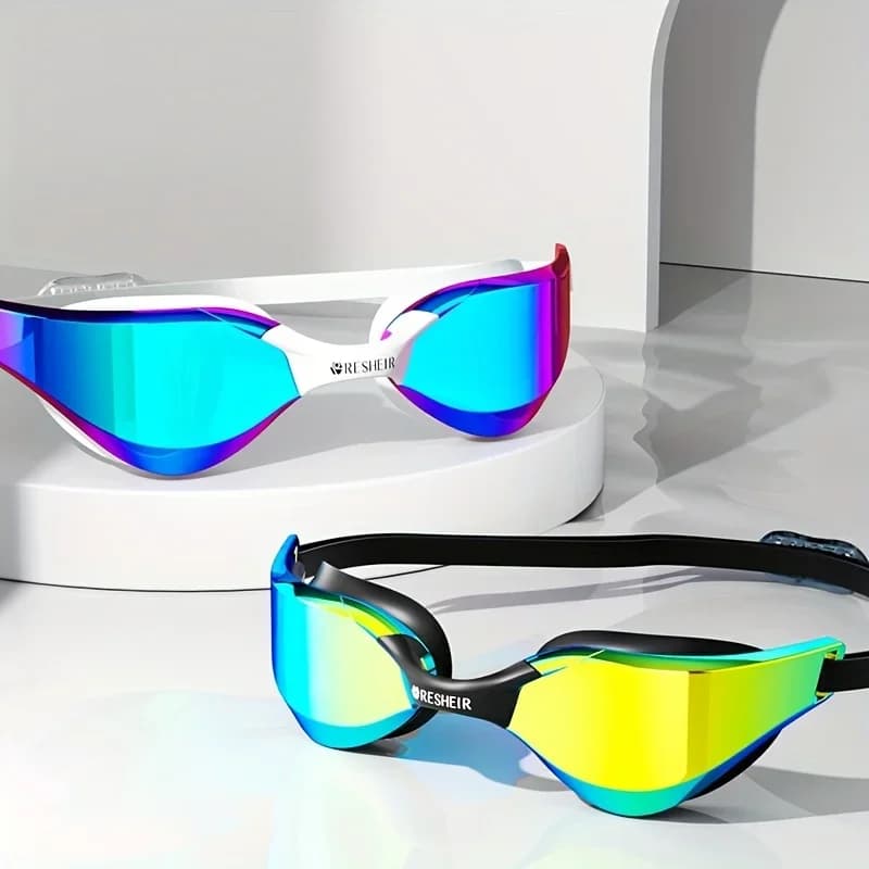 Unisex Swimwear Professional swimwear waterproof anti-fog with UV protection Adult Men Women